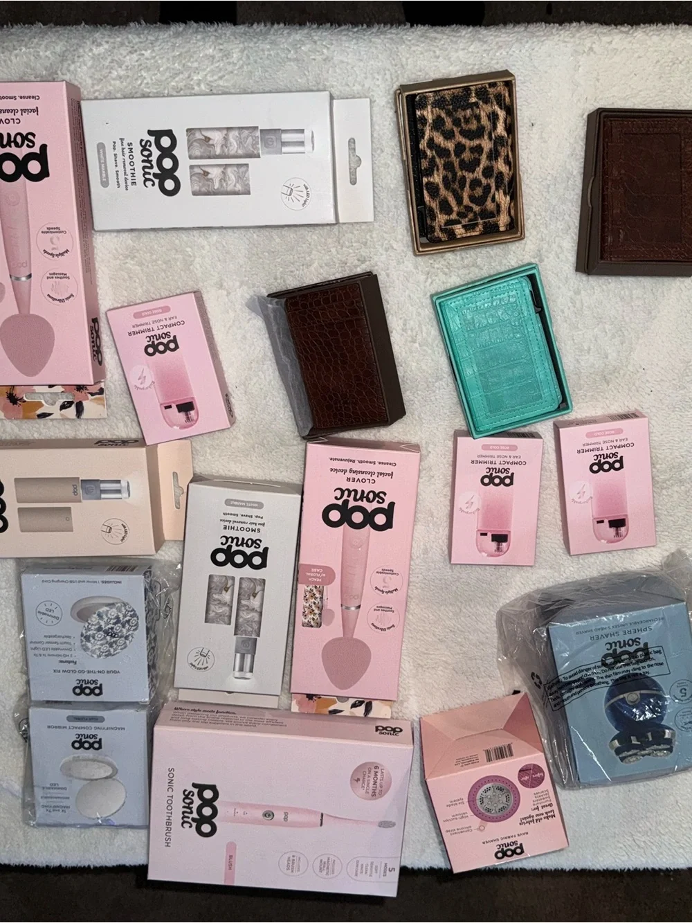 pop branded pink